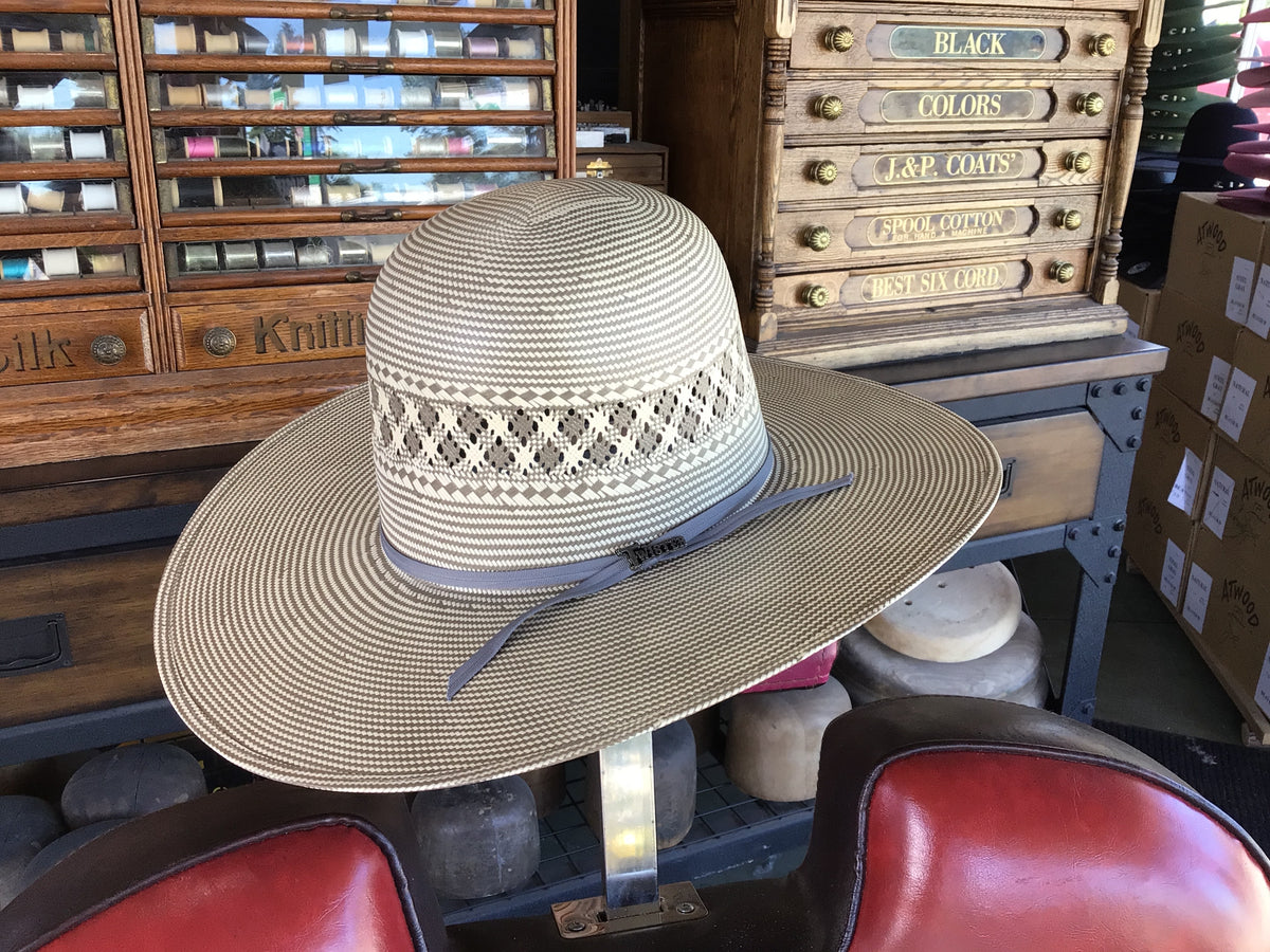 Twister Gray Shantung 4.25” Brim – Hamblen Hats