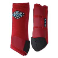 2XCOOL SPORTS MEDICINE BOOT - FRONT LARGE RED