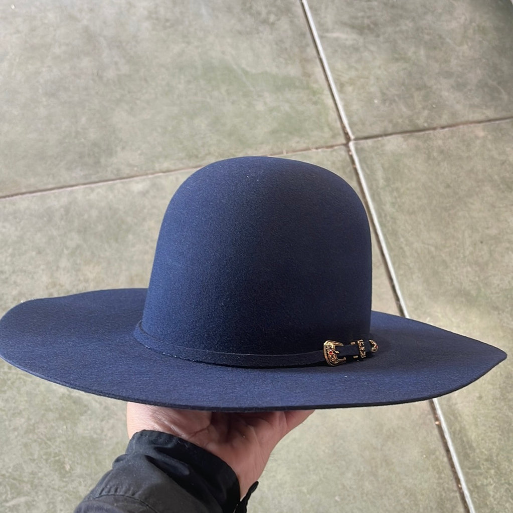 Cheyenne Purple 4.25 Brim Wool Pre-Creased Felt Hat by ProHats